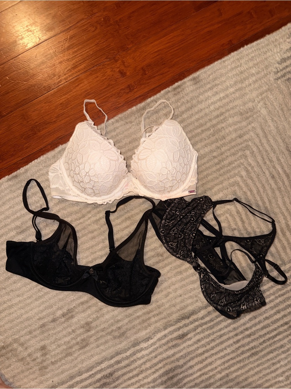 Three Victoria's Secret/Pink 34C Bras